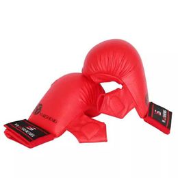 Protective Gear Childrens Karate Gloves Childrens Hand Protection Mats Boxing Gloves Taekwondo Muay Thai Sanda MMA Training Equipment 240424