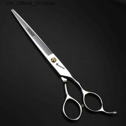 Hair Scissors Japan 440c Professional 7.5 inch Pet Hair Dog Grooming Cutting Thinning Hairdressing Scissors Set Q240425