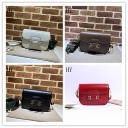 Designer Luxury Mini Bag Hors bit 2Way Shoulder Crossbody Bag Diagonal Red Gold Metal Fittings 7A best quality