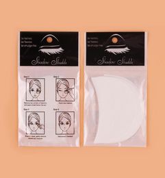 Eyebrow Tools Stencils 102050pcs Eyeshadow Shields Under Eye Patches Disposable Shadow Makeup Protector Stickers Pads Eyes App8247761