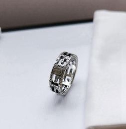 2021 Selling Rings High Quality Sterling S925 Real Silver Ring Fashion Man and Woman band Supply Whole47712805132532