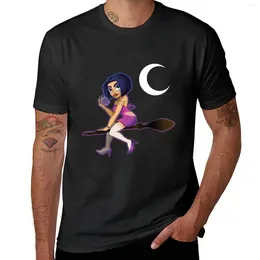 Men's Polos Sexy Witch T-shirt Plus Size Tops Graphics Anime Clothes For Men