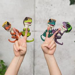 Creative Untamed Dinosaur T-Rex Interactive Collectible Dinosaur Toys Finger Funny Gifts for Children little live pets 240420