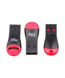 Whole 200pcslot USB 20 Micro SD TFlash TF Memory Card Reader whistle Style 1688610