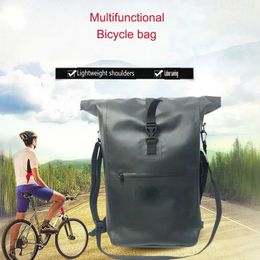 3 in 1 Bike Bag Waterproof Pannier Large Capacity Professional Cycling Accessories for Bicycles Rear Rack 240416