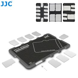 Studio JJC Thin Micro SD Card Holder SD Card Case Wallet Credit Card Size for SD Micro SD TF Cards Hard Shell Camera Photo Accessories