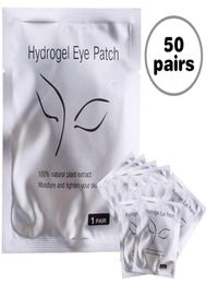 False Eyelashes 50Pairs Eye Patches Under Pads Eyelash Extension Eyepads Sticker Grafting Lash Supplies Tools6947551