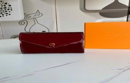 New designer button women Varnish leather short wallets female fashion zero purse European style lady casual clutchs with origianl7387484