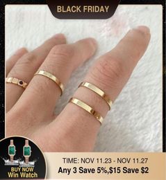 Gold Filled Knuckle Rings Indian Jewellery Anillos Mujer Boho Bague Femme Minimalism Anelli Donna Aneis Ring For Women Y11243527427