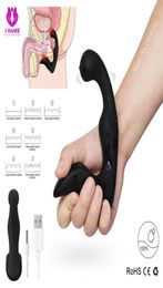 Silicone Anal Vibrator for Couple Butt Plug Anal Sex Toys for Men Prostate Massage for Gay Man with Super Power 7 Mode8216789