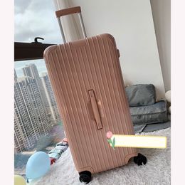 RIW Oversized Luggage Suitcase Women Large Capacity Travel Case Designer Trunk Bag Spinner Suitcases 33 Inches