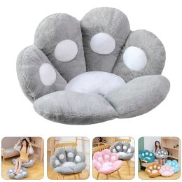 Pillow Cushion Chair Cushions Sofa Pillow Sitting Paw Office Cat Outdoor Car Seat Lazy Plush Decor Floor Chairs Pillows Kawaii Cute