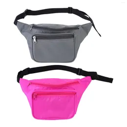 Waist Bags Portable Fanny Pack Purse Wallet Adjustable Belt Casual Crossbody Bag For Running Trekking Camping Women Men Travel