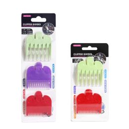 Tools 1.5/3/4.5mm Colour Limit Combs Barbershop Cutting Guide Comb Plastic Hair Clipper Guards Attachment for Universal Hair Clipper