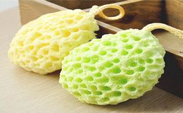 wet n wild sponge microphone bath sponges Ball Mesh Brushes Honeycomb Accessories Body Wisp Natural Dry Brush Exfoliation Cleaning3421435