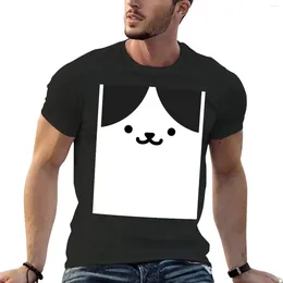 Men's Polos Neko Atsume - Chip Graphic T-Shirt Customs Design Your Own Shirts Tees For A Boy Mens Funny T