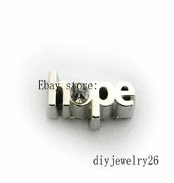 10pcs Hope Floating charms For living memory Locket FC10091549514