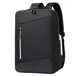 Backpack Men's Multifunctional Waterproof Bags For Male Business Laptop Reflective USB Charging Bagpack Casual Rucksack