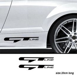2pcs Car Sticker For Kia GT GTLINE rio xline sportage R Stinger Venga ceed sorento picanto stonic morning9549553