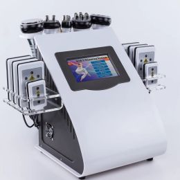 Accessories New Slimming Machine 40K Ultrasonic Liposuction Cavitation 8 Pads RF Vacuum Skin Care Salon Spa Device