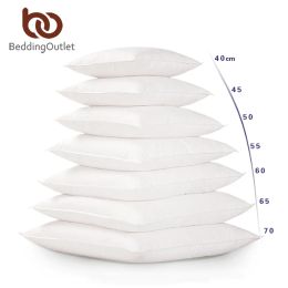 Pillow BeddingOutlet White Cushion Insert for Car Sofa Down Alternative Throw Pillow Core Inner Seat Cushion Filling 4070cm Drop Ship