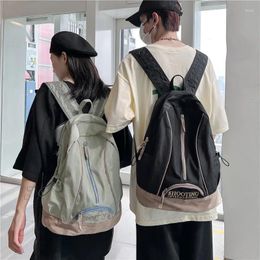 Backpack Nylon Cloth Women Men Large Capacity School Bag For Girls Boys Waterproof Travel Backpacks Trendy Student Bookbags