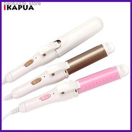 Curling Irons 2-in-1 portable mini electronic ceramic curler travel curler copper iron curler mini DIY curler Q240425