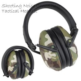 Accessories IPSC Shooting Noise Cancelling Headset Tactical Earmuff Antinoise Headphone Hearing Protection Headset Foldable Ear Protector