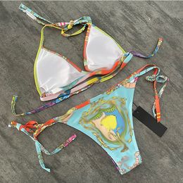 Luxury Swimsuit Bikini Suspenders sexy two-piece beach Grands noms de mode Sexy et polyvalent vacation sports swimming everything comfortable blast street seaside