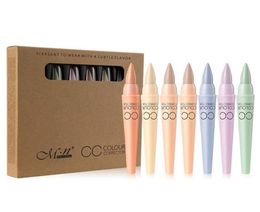 Menow Brand 6 Colours set CC Concealer Spot Removing Brighten Concealer Cream Repair Pencil Natural Cosmetic9385799