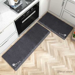 Carpets Long Kitchen Rug Washable Floor Carpet For Kitchen Front Doormat Outside Entrance Door Anti-Slip Floor Bathroom Covering Mats