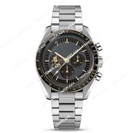 New Top brand swiss watches for men apollo 11 50th anniversary deisgner watch quartz movement all dial work moonshine dial speed montre de luxe