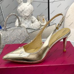 Donned ha puntato le scarpe eleganti di tacchi alti lussuosi per le donne designer tacchi eleganti scarpe designer designer di donne con tacco da giro per le donne da donna paris alta 7,5 cm