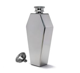 FivePointed Star Portable 35oz Mini Hip Flask Stainless Steel Creative Cute Liquor Flasks Wine Bottle With Funnel For Women Drin9743966