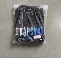 Mens T-Shirts Summer TShirt Trapstar Suit 2.0 Chenille Decoded Rock Candy Flavour Ladies Embroidered Bottom Tracksuit t shirt Motion current 1501ess