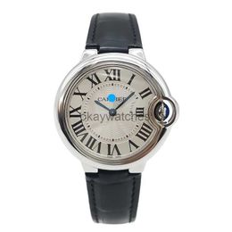 Dials Working Automatic Watches carter 33mm blue balloon series white plate quartz watch womens W 6 9 2 0 8