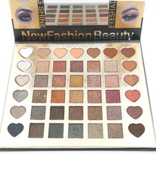 42 Eye shadow Palette Glitter Eyeshadow 1pcslot 42 Colours MatteShimmer Shadow Eyeshadow Makeup Pallete 8021 Net 80g2152229