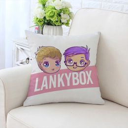 40x40cm pillowcase lankyboxes custom doublesided printed sofa cushion cover office chair waist headboard 240418