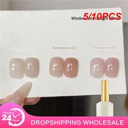 5/10PCS Nail Polish Gel White. Full Colour Beauty And Health Nail Polish Gel Nail Salon Nail Glue Manicure Special 240422