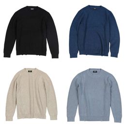 Autumn SIMWOOD Winter New Distressed Pullover Sweater Men Ripped Hole Warm Knitwear Plus Size Casual Sweaters SI980566 201118 s