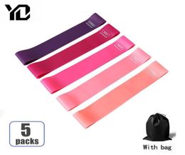 5 Colors Resistance Bands Set Fitness Equipment Yoga Gym Strength Workout Elastic Bands Resistance Bands Indoor Outdoor Fitness C01987174