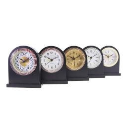 Clocks Black Solid Wood Alarm Clock Crossborder Home Countertop Alarm Clock Office Decoration Clock Bedside Clock