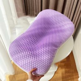 Pillow TPE Cooling Feel Summer Pillow Both Sides Can Be Used Honeycomb of Gel Pillow Soft Fresh Breathable Memory Pillows Cool Down