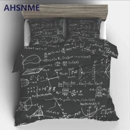 sets AHSNME Math Formula Bedding Set Highdefinition Print Quilt Cover for Russia and Australia and European and American Size Market