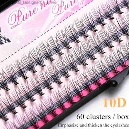 False Eyelashes 60 clusters/box of eyelashes personal eyelash extensions professional makeup false eyelashes Q240425