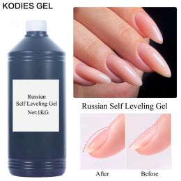 Gel KODIES GEL Bulky Sale Gel Nail Polish Self Levelling Nails Art Manicure UV 1000ml/1kg Primer Base Strengthen Reinforce Varnishes