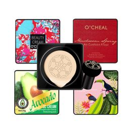 Creams OCHEAL Mushroom Head BB Cream Foundation Cream for Face Makeup Concealer Cushion for Face Base Cream Makeup Cushion Compact