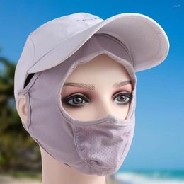 Scarves Summer Mesh Sunscreen Mask Breathable Silk UV Protection Face Cover Veil Outdoor Shield