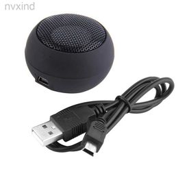 Portable Speakers Portable Mini Speaker 3.5mm Audio Speaker Loudspeaker Subwoofer Music Speaker For Computer Laptop Notebook with Charging Cable d240425