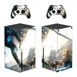 Stickers Final Fantasy Skin Sticker Decal Cover for Xbox Series X Console and 2 Controllers Xbox Series X Skin Sticker Vinyl